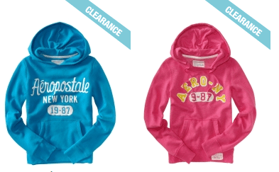 aeropostale hoodies clearance