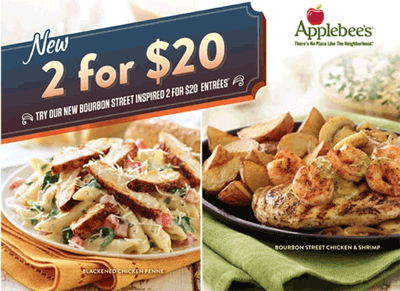 Applebees Printable Coupons