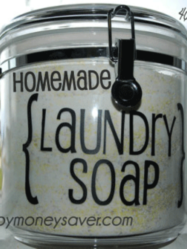 Making Your Own Laundry Detergent Happy Money Saver