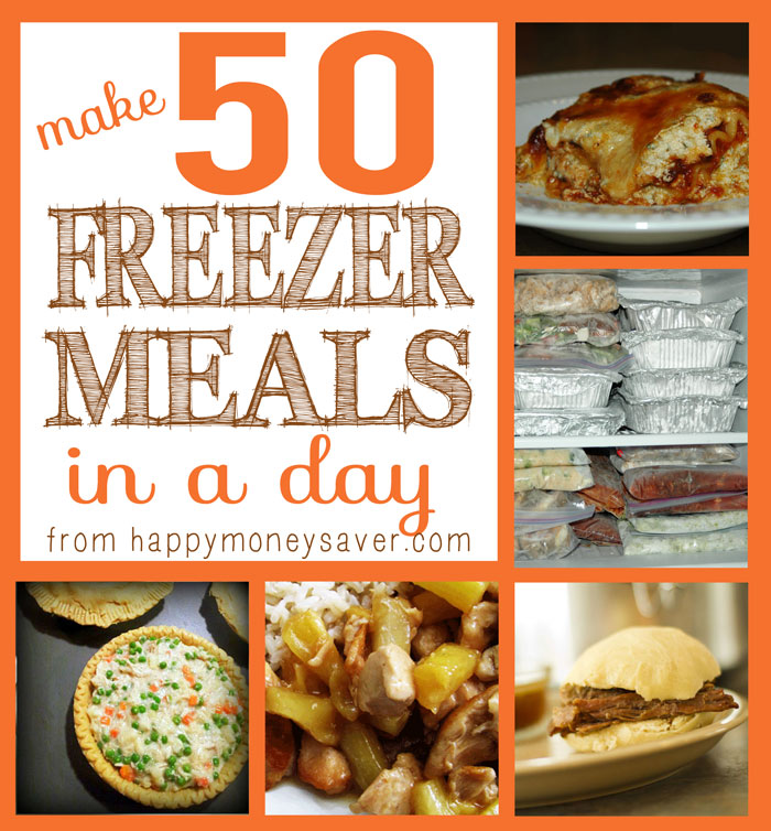 You can make 50 Freezer Meals in a Day - Amazing Menu, and recipes are "normal" foods I would eat. Best menu out there for freezer meals recipes. 