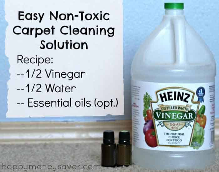 The Best EVER Homemade Carpet Cleaning Solution