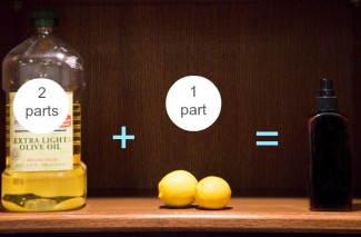 Don't want to buy the chemical laden wood polish from the store? Look no further! Easy 2 ingredient diy wood polish that will make that wood shine!!