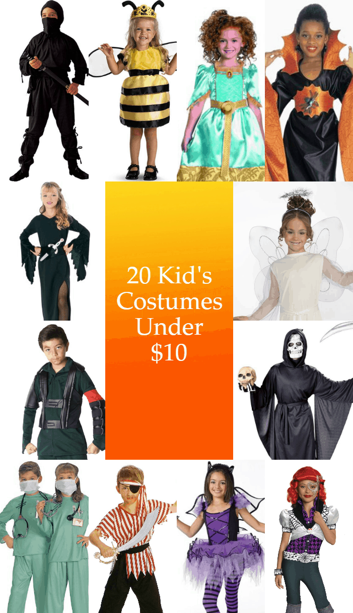 20 Kids Halloween Costumes for under 10 Happy Money Saver