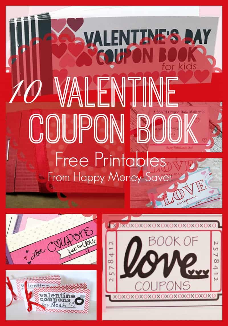 10 Valentines Day Coupon Book Free PRINTABLES