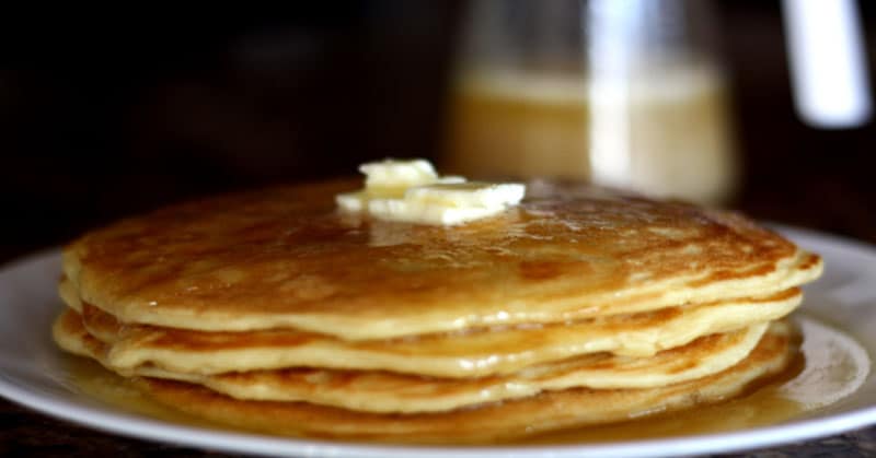 Pancakes are a great idea for lazy weekend mornings and with these, your time spent making them will be even shorter! 