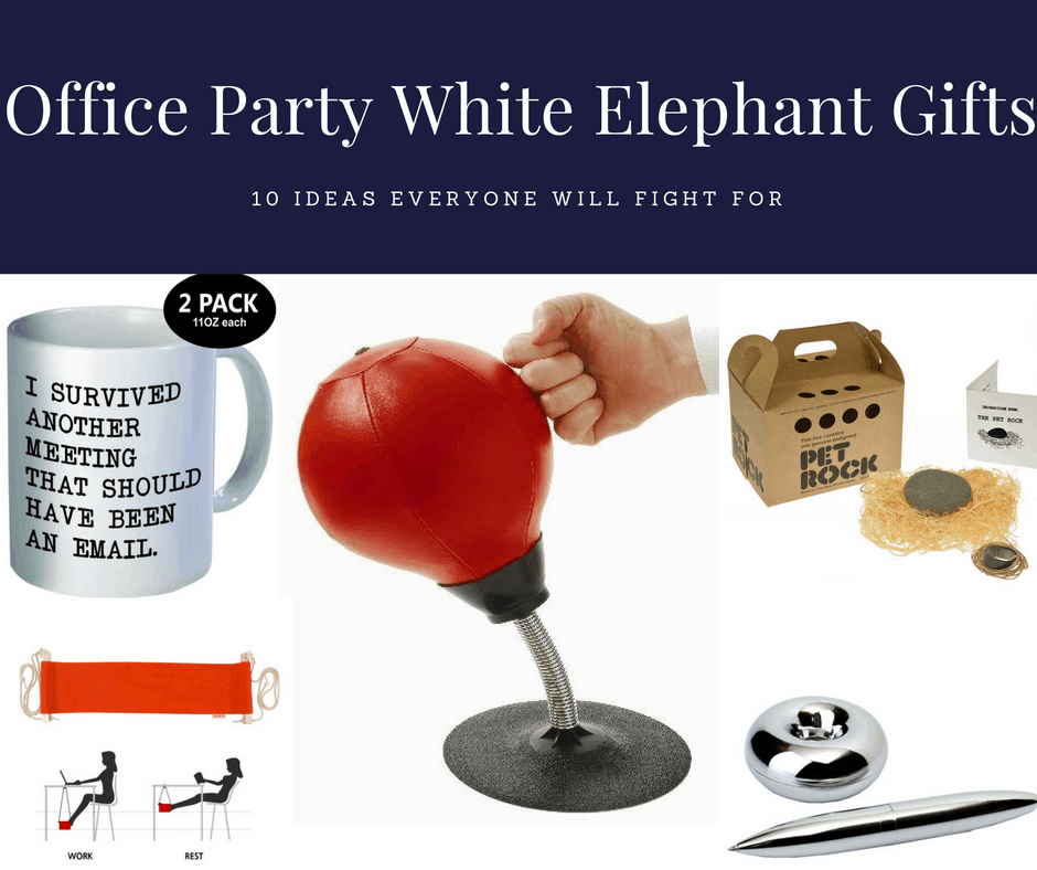 10 Office Party White Elephant Gift Ideas Happy Money Saver