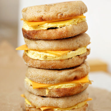 Make Ahead Freezer Friendly Gluten Free Breakfast Sandwiches