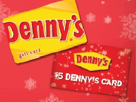 Dennys Is Offering A Cool Gift Card Promotion 25 Get 5 Plus 20 Value Booklet