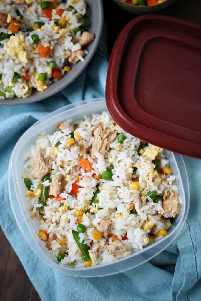 Freezer Friendly Fried Rice | Quick Easy Make Ahead Meal