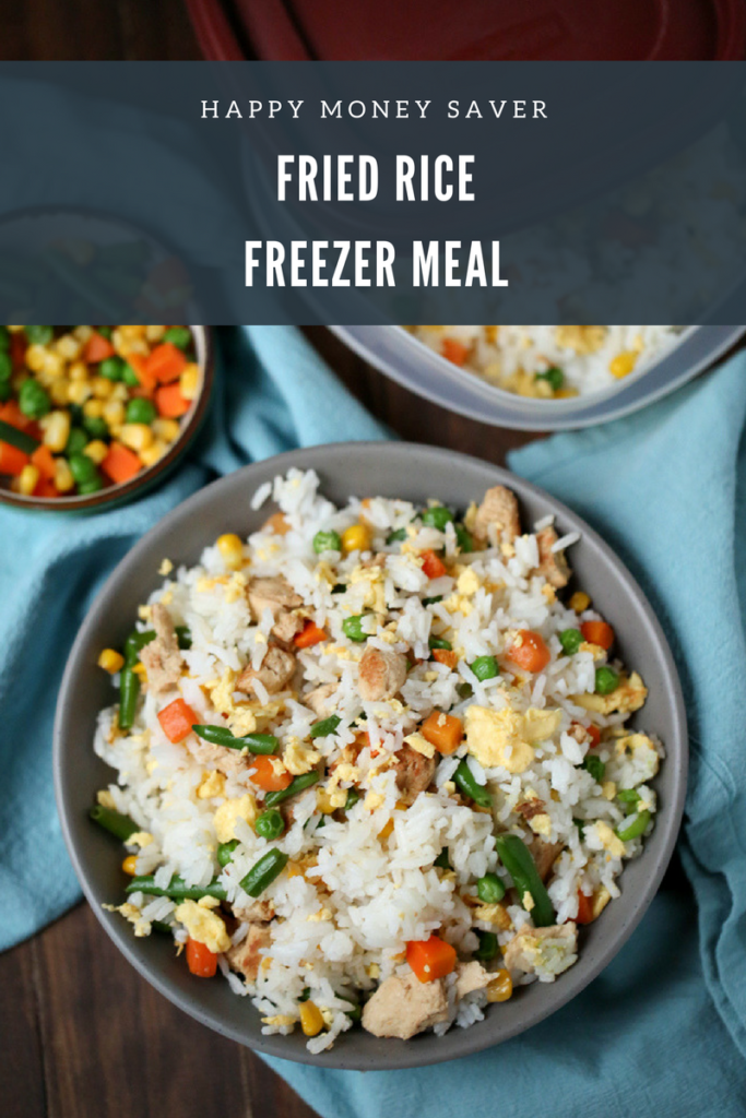 Easy Fried Rice Freezer Meal Happy Money Saver