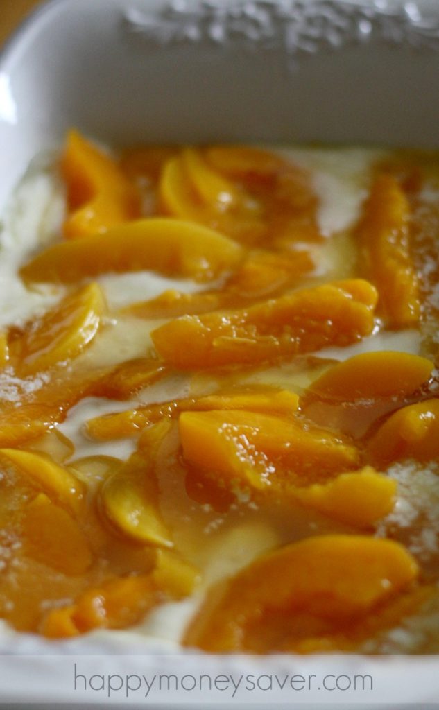 The Best Peach Cobbler Recipe ever. Great balance of flavors with a buttery crust, a sweet soft center and juicy tart peaches. It's Just like Andy's Cafe.