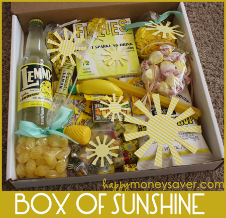 box of sunshine for boyfriend