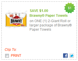 Brawny paper towels coupons