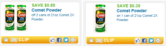 Comet cleaners coupons