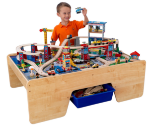 Kidcraft Rising City Train Table Set $99 (Regularly $149!) + Free ... Kidcraft Rising City Train Table Set $99 (Regularly $149!) + Free ...