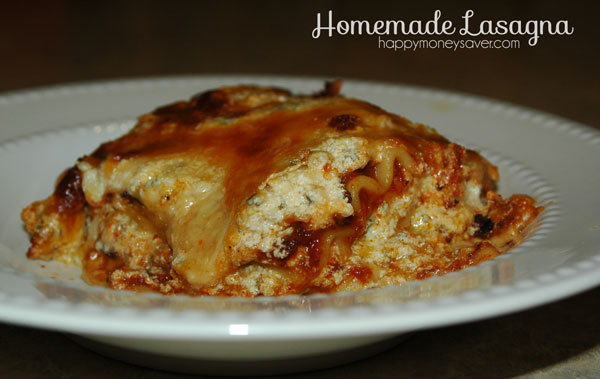 Lasagna Recipe Simple