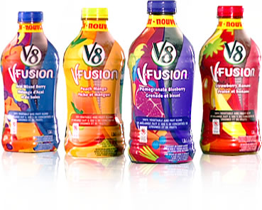 V8 Fusion Juice only $0.25 each after doublers & catalina at Albertsons ...