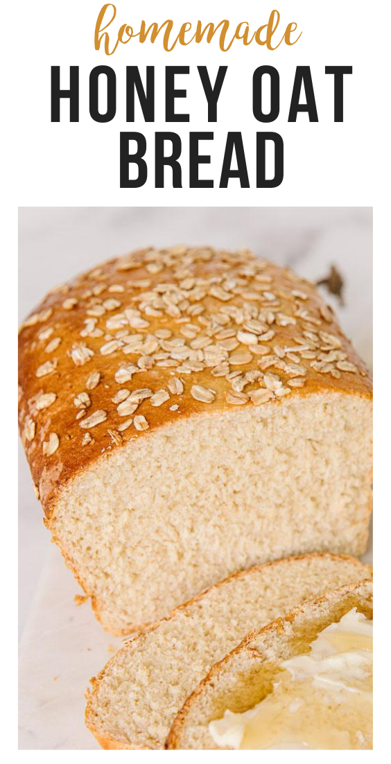 Homemade Honey Oat Bread Recipe (TO DIE FOR!)