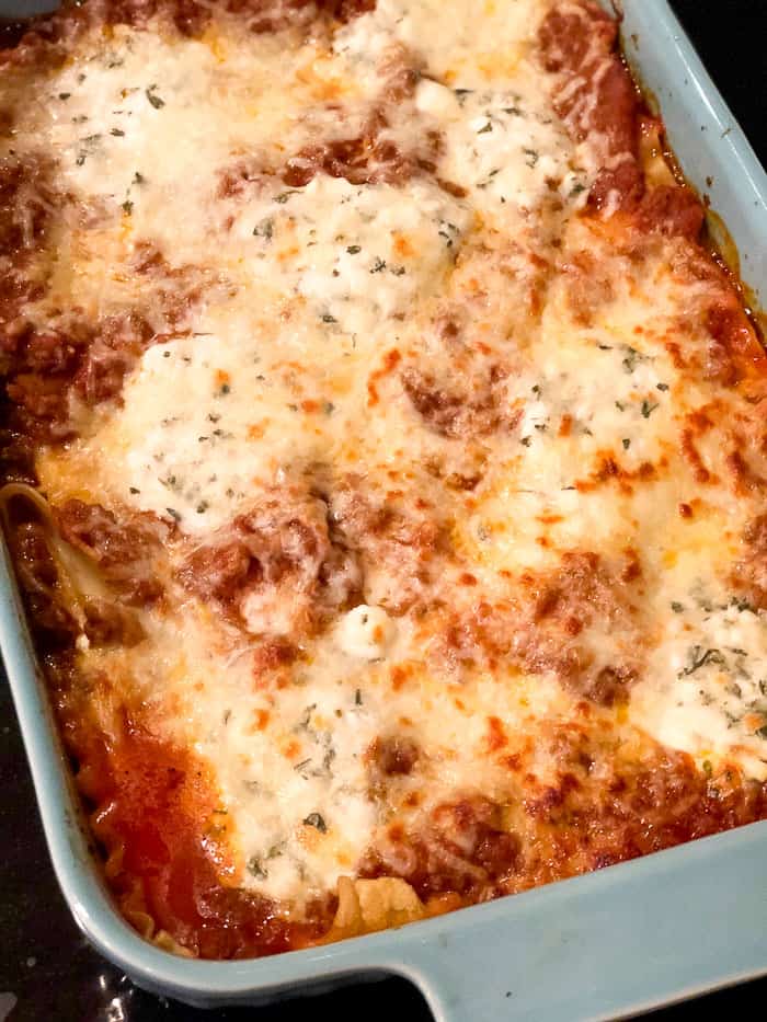 Easy Lasagna Recipe - Homemade and Freezer Meal Friendly