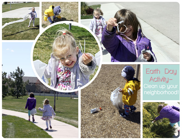 What a great way to teach your kids about the importance of taking care of our planet. Just in time for EARTH DAY!!