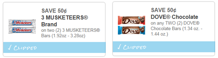 Need Chocolate?! 2 Chocolate Coupons only $0.43 per bar at Walmart - Happy Money Saver