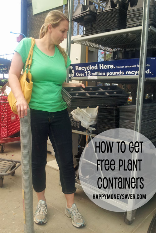 How To Get FREE Containers for Starting Plants Indoors - happymoneysaver.com