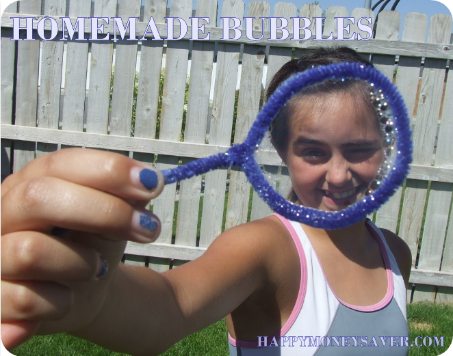 Summer Fun Activities on a Budget | Homemade Bubbles