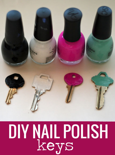 Thrifty Tip: Use Nail Polish to Color Code your Keys! - Happy Money Saver Thrifty Tip: Use Nail Polish to Color Code your Keys! - Happy Money Saver