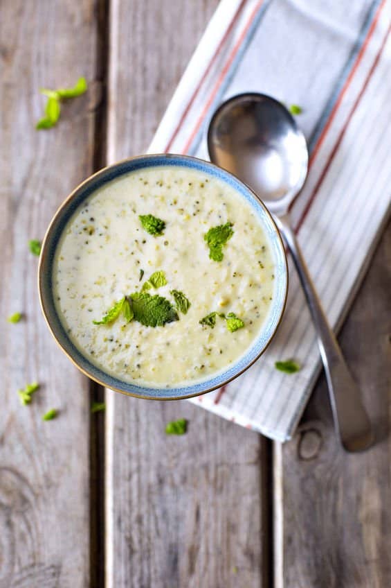 Creamy Cheesy Broccoli Soup recipe freezer meal