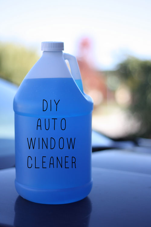 Homemade Washer Fluid for Automobiles