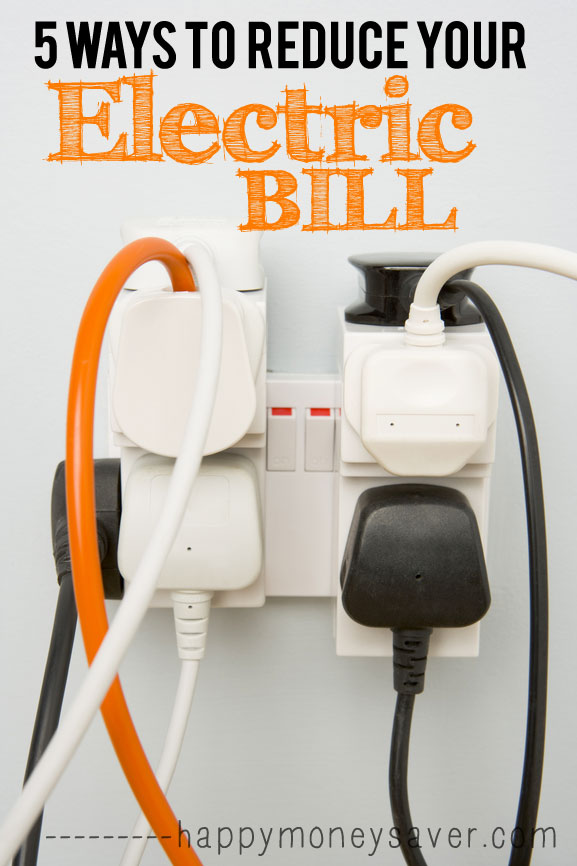 5 Ways to Reduce your Electricty Bill!!
