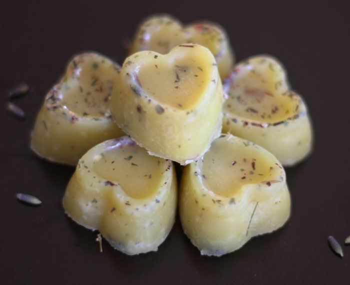 Honey Lavender Homemade Relaxing Bath Melts - Only costs $0.20 each to make!! 