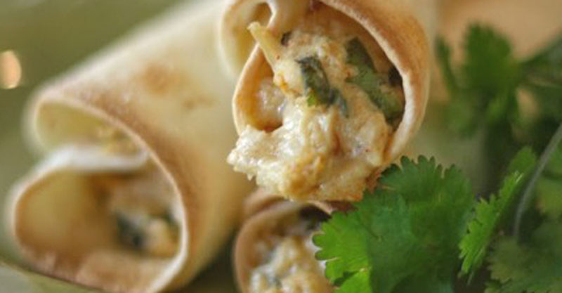 Turkey Taquitos recipe - 14 Thanksgiving leftovers freezer meal ideas! Delicious ideas to use up your leftover turkey, stuffing, rolls and more. happymoneysaver.com