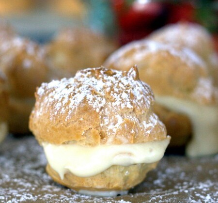 This easy Bavarian Cream Puff recipe is a keeper. The classic cream puffs turn out every time, and are filled with an easy Bavarian cream knockoff recipe.