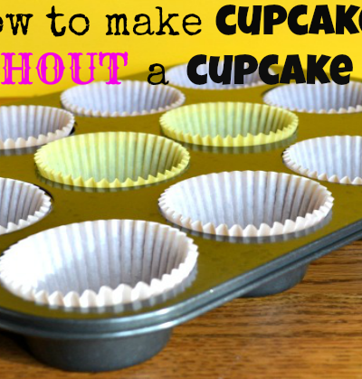 Easy ways to make your own cupcake pan!