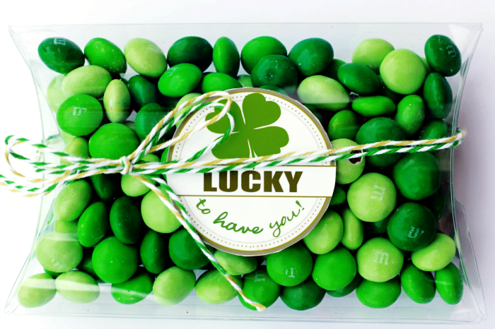 This St. Patricks day let other know how you feel with the Lucky to have you free printable. #happythoughts