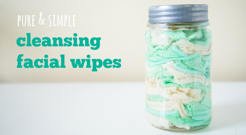 Make your own anti-aging and acne fighting facial wipes for cheap! Easy and saves a ton of money.