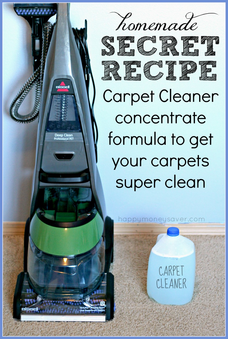 The Best EVER Homemade Carpet Cleaning Solution