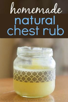 DIY Homemade Chest Rub Recipe - So EASY & Natural