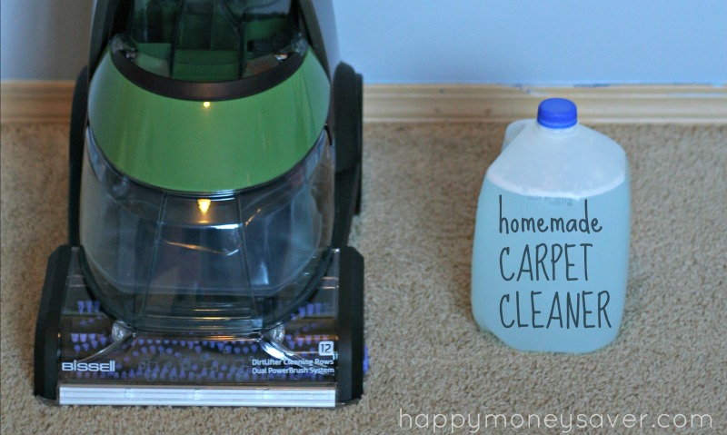 homemade carpet cleaner cleaning solution diy recipe machines ever solutions steam clean rug upholstery cleaners happymoneysaver pet commercial deep recipes