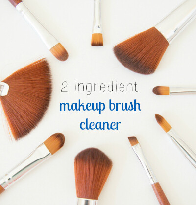 Super simple makeup brush cleaner. Never use nasty bacteria laden brushes again! Seriously takes 2 seconds.