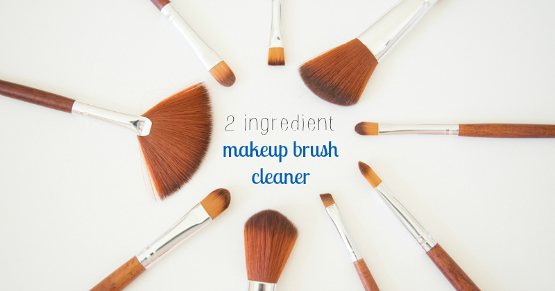 Super simple makeup brush cleaner. Never use nasty bacteria laden brushes again! Seriously takes 2 seconds.