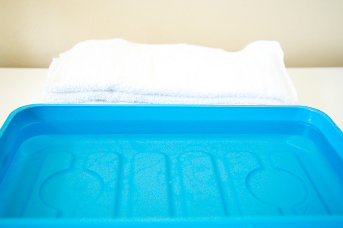 Recycle your old swiffer container and make your own wet pads. So much cheaper and without all of those nasty chemicals!