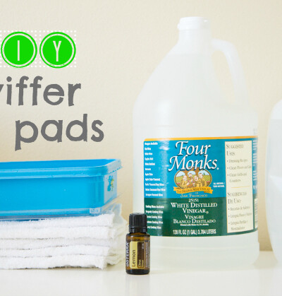 It takes less than 5 minutes to make your own swiffer wet pads. 72% cheaper than the chemical ridden store bought version!