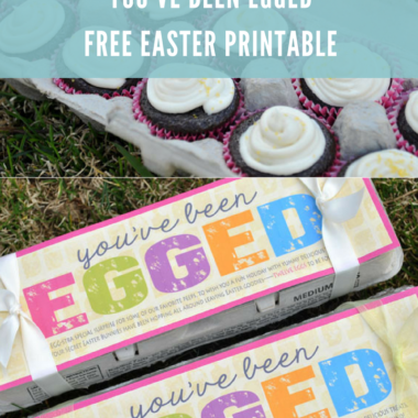 You've Been Egged | Free Easter Gift Printable
