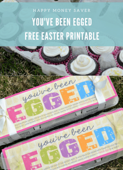 You've Been Egged | Free Easter Gift Printable