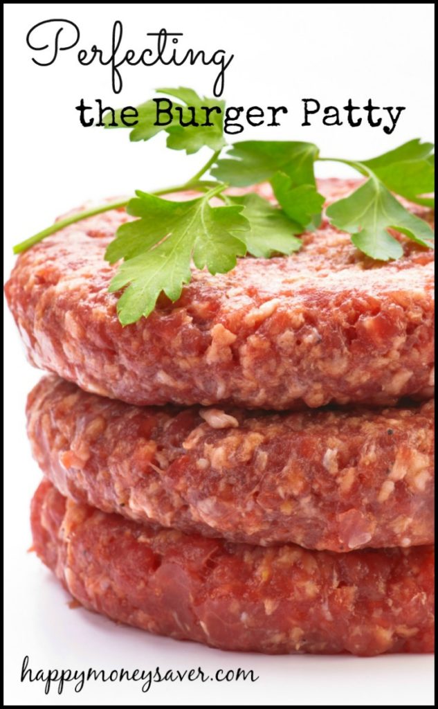 Making Perfect Burger Patties