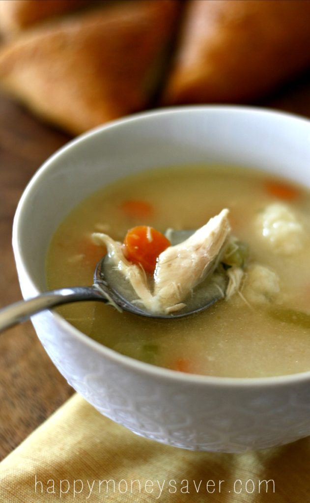 Old Fashioned Chicken and Dumplings Recipe. This is a true homesteading recipe and the flavor is so good! #fromscratch #recipes #homesteading