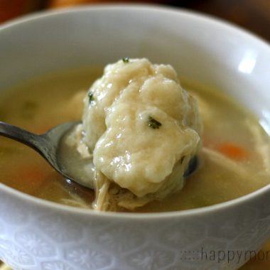 Chicken and Dumplings {Old Fashioned Recipe}