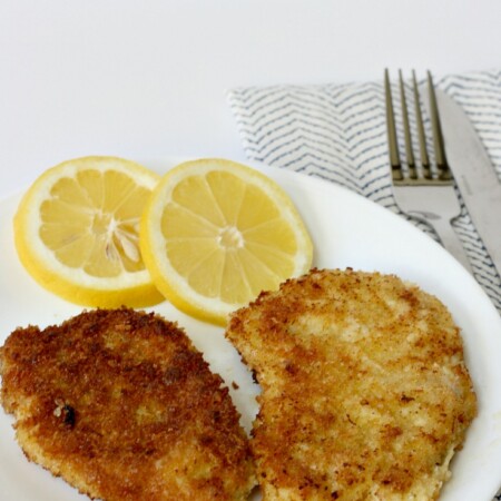 Lemon Parmesan Pork Chops {Easy and frugal}